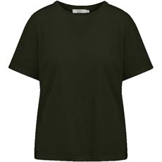 CC HEART ❤️ T-SHIRT, BASIS REGULAR T-SHIRT, HUNTER GREEN